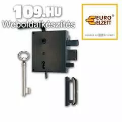 Kulcsos kertkapu zár Euro Elzett 3425 (jobb)